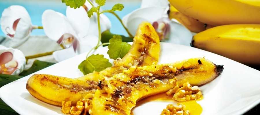 Bananes grillées