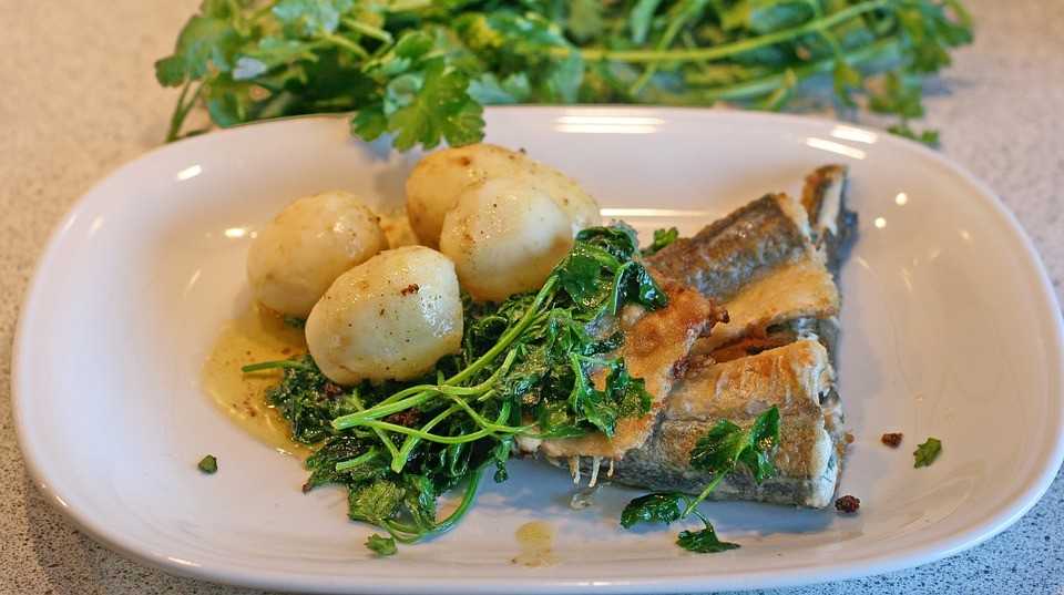 Truite fumée et son gratin d'épinard