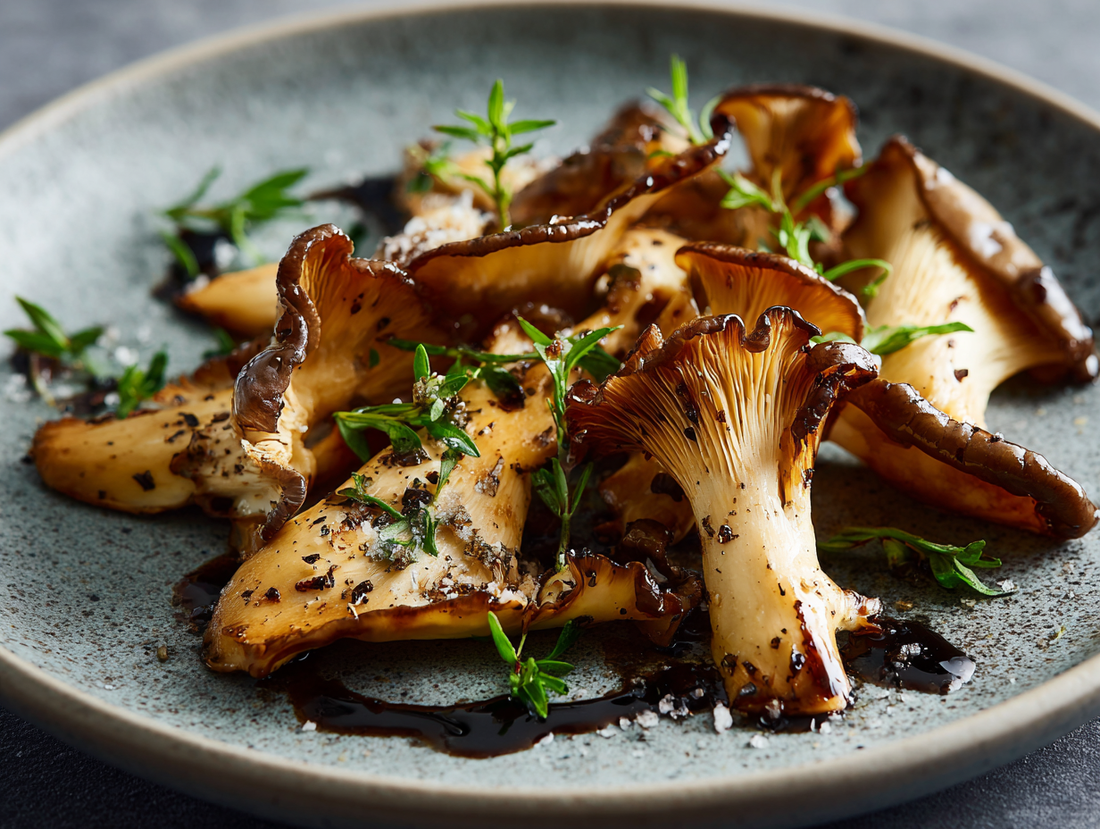 Pleurotes façon steak