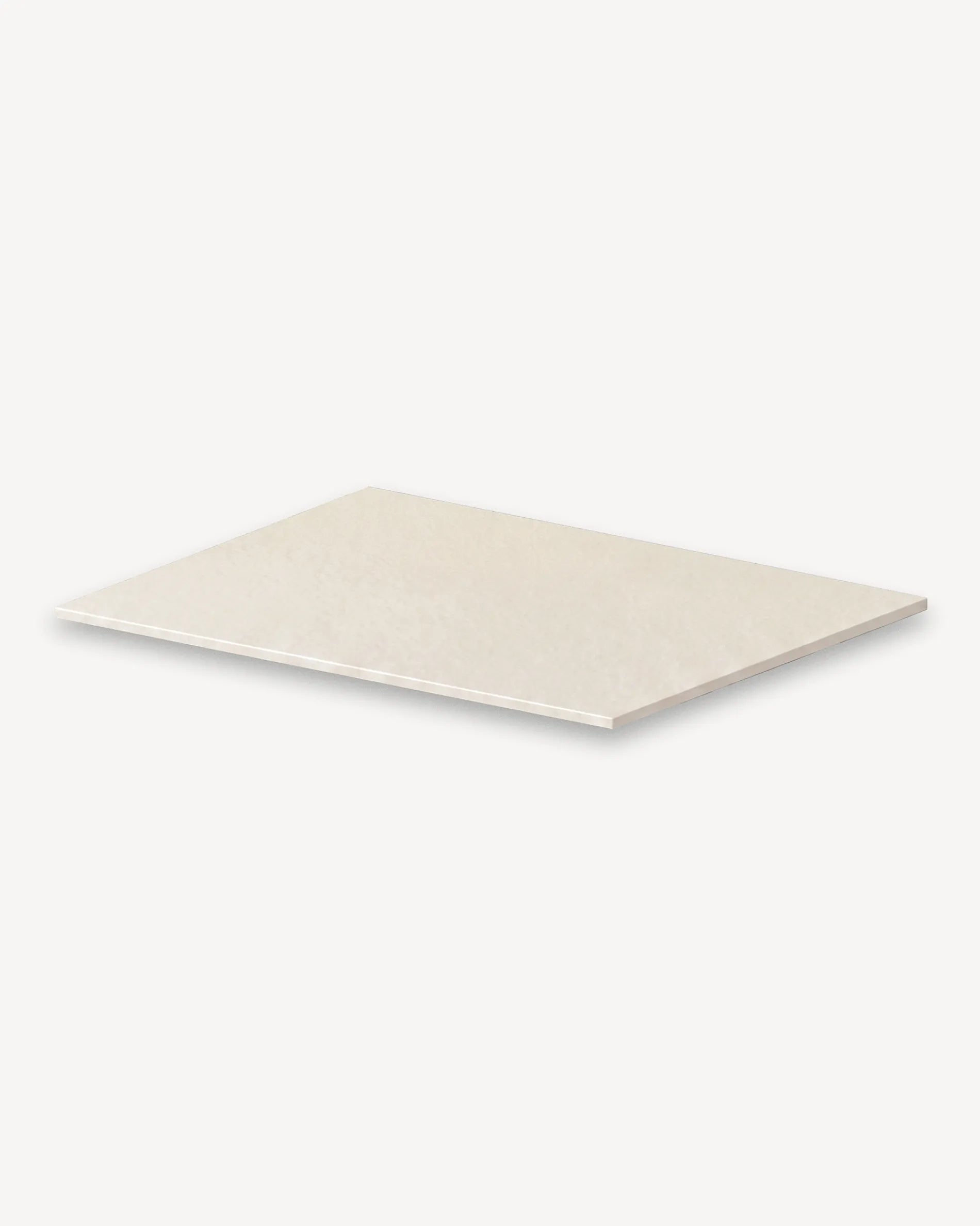 Bandeja beige crema módulo Classic PILOTIS, packshot aislado sobre fondo blanco