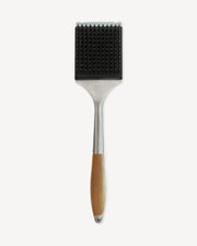 Cepillo para kamado de acero inoxidable y acacia Kokko