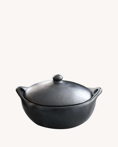Cazuela de barro negro Chamba para Kokko XL 22"