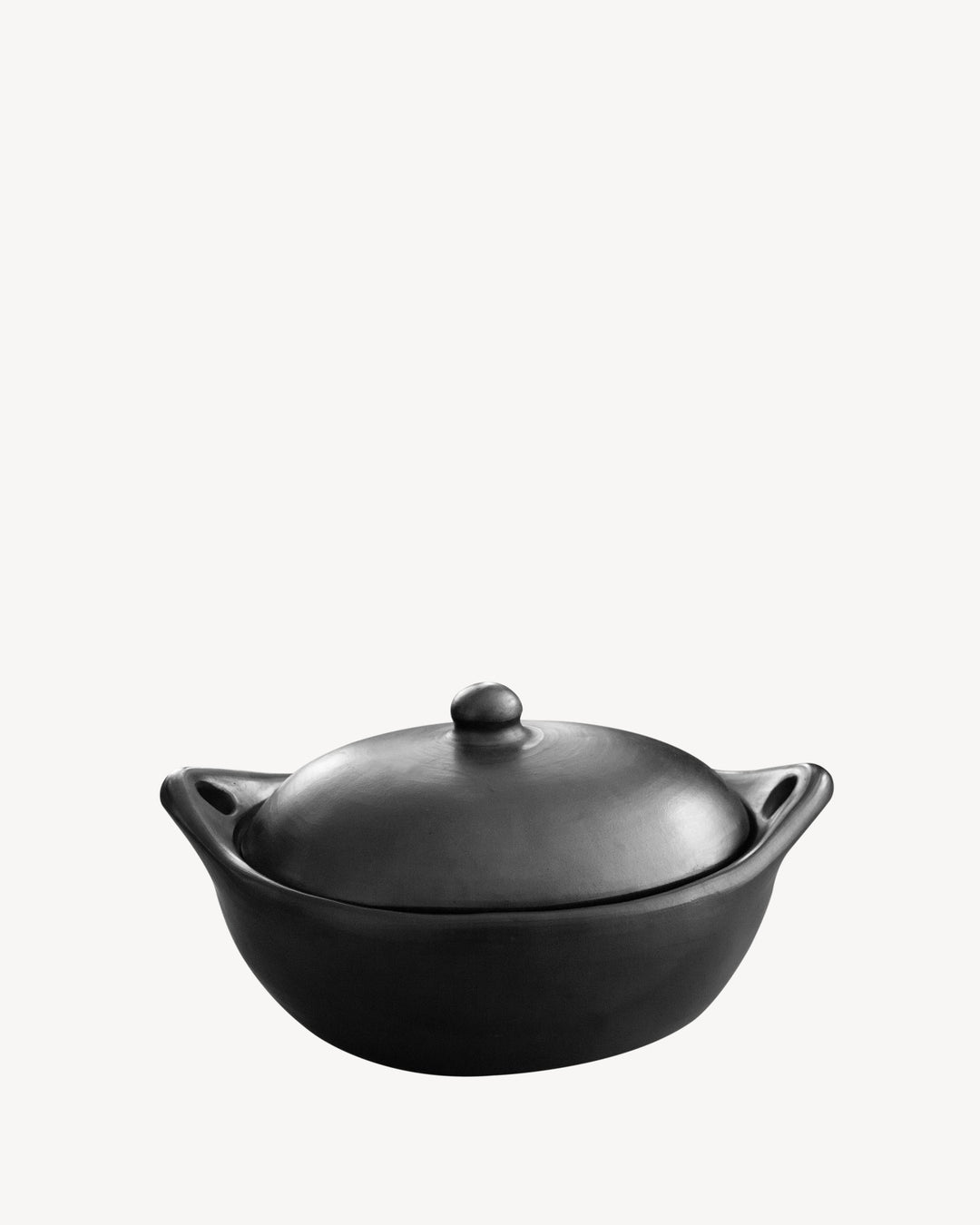 Cazuela Plato Barro Negro Cazuela De Barro Negro Chamba Para Kokko XL 22"