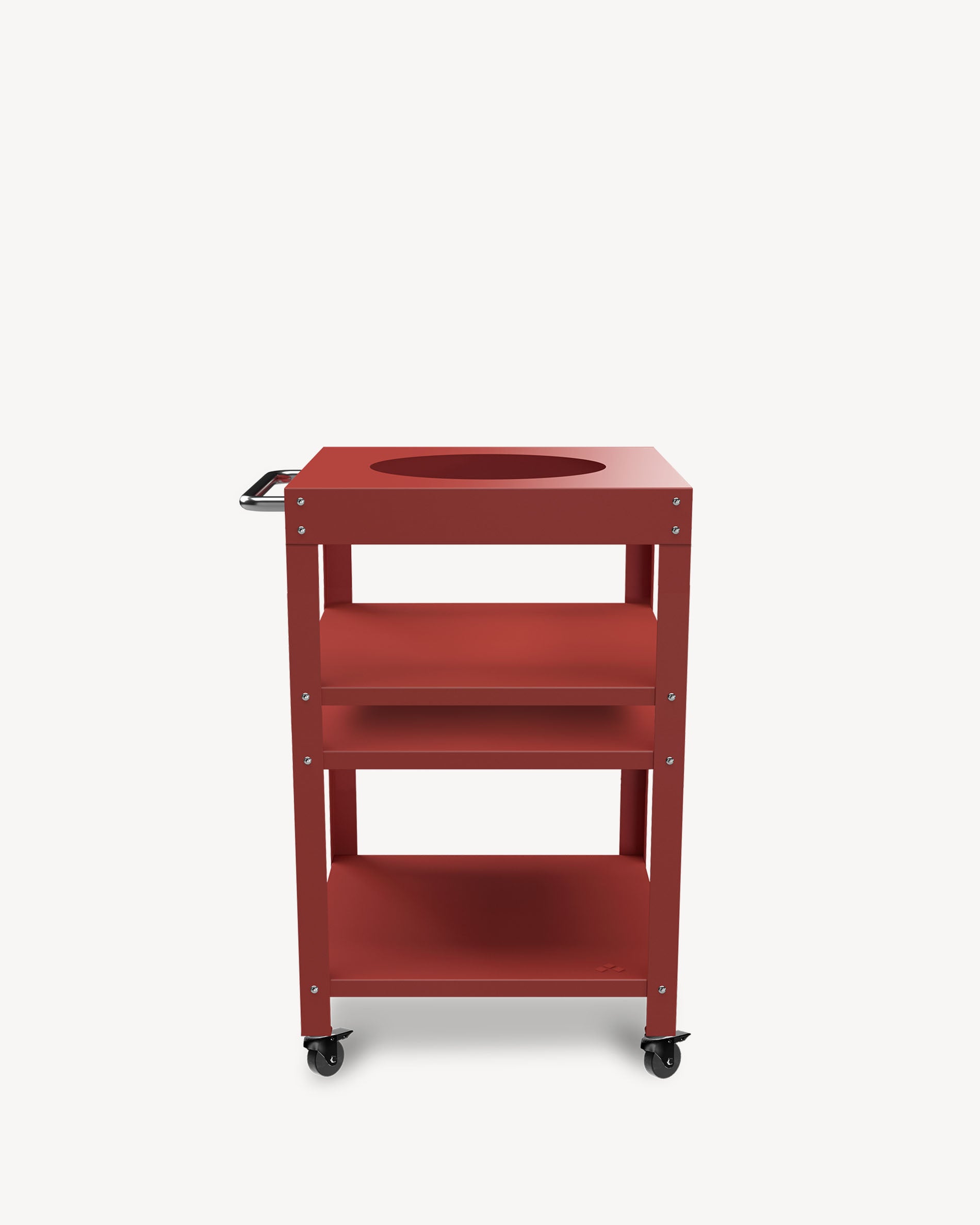 Carro auxiliar de metal rojo para Little Kokko 13''