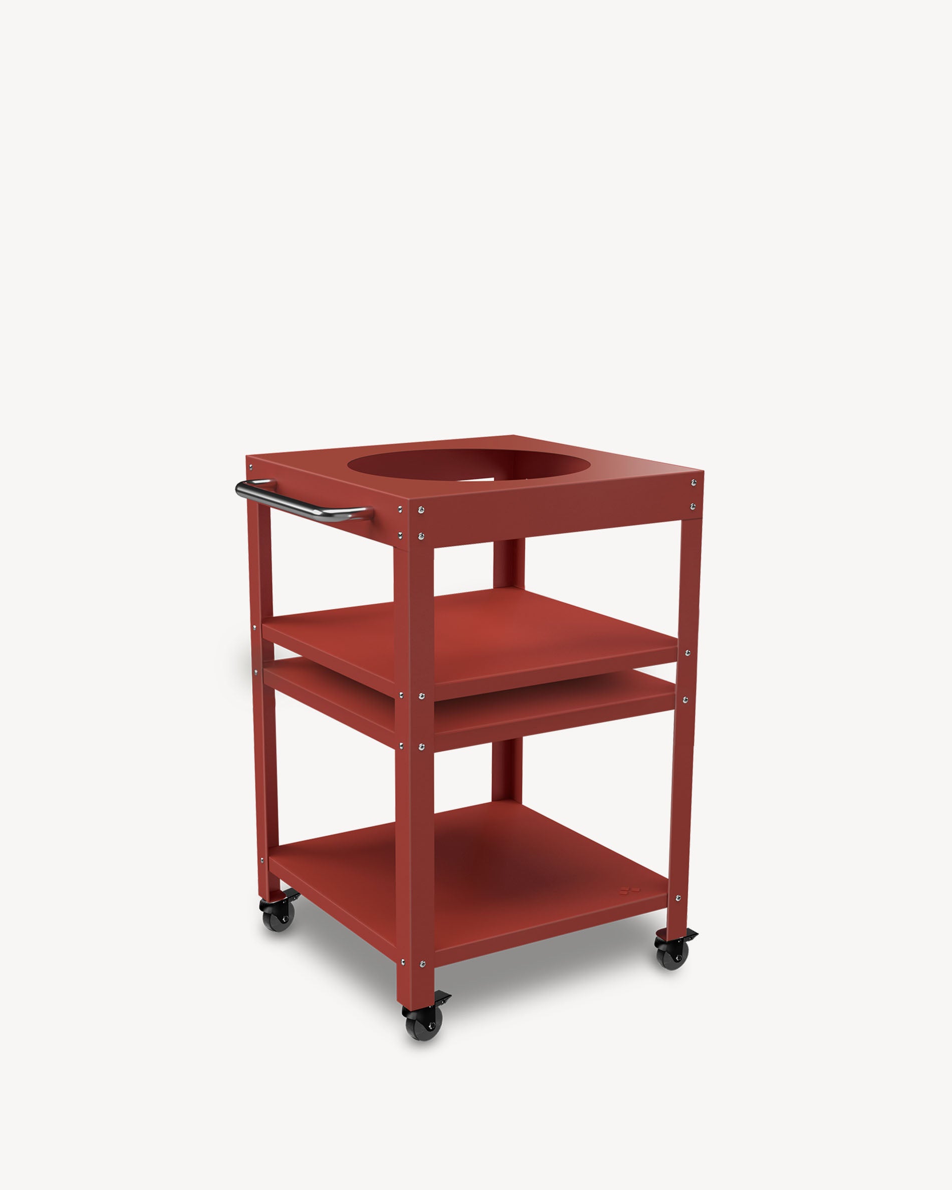 Carro auxiliar de metal rojo para Little Kokko 13''