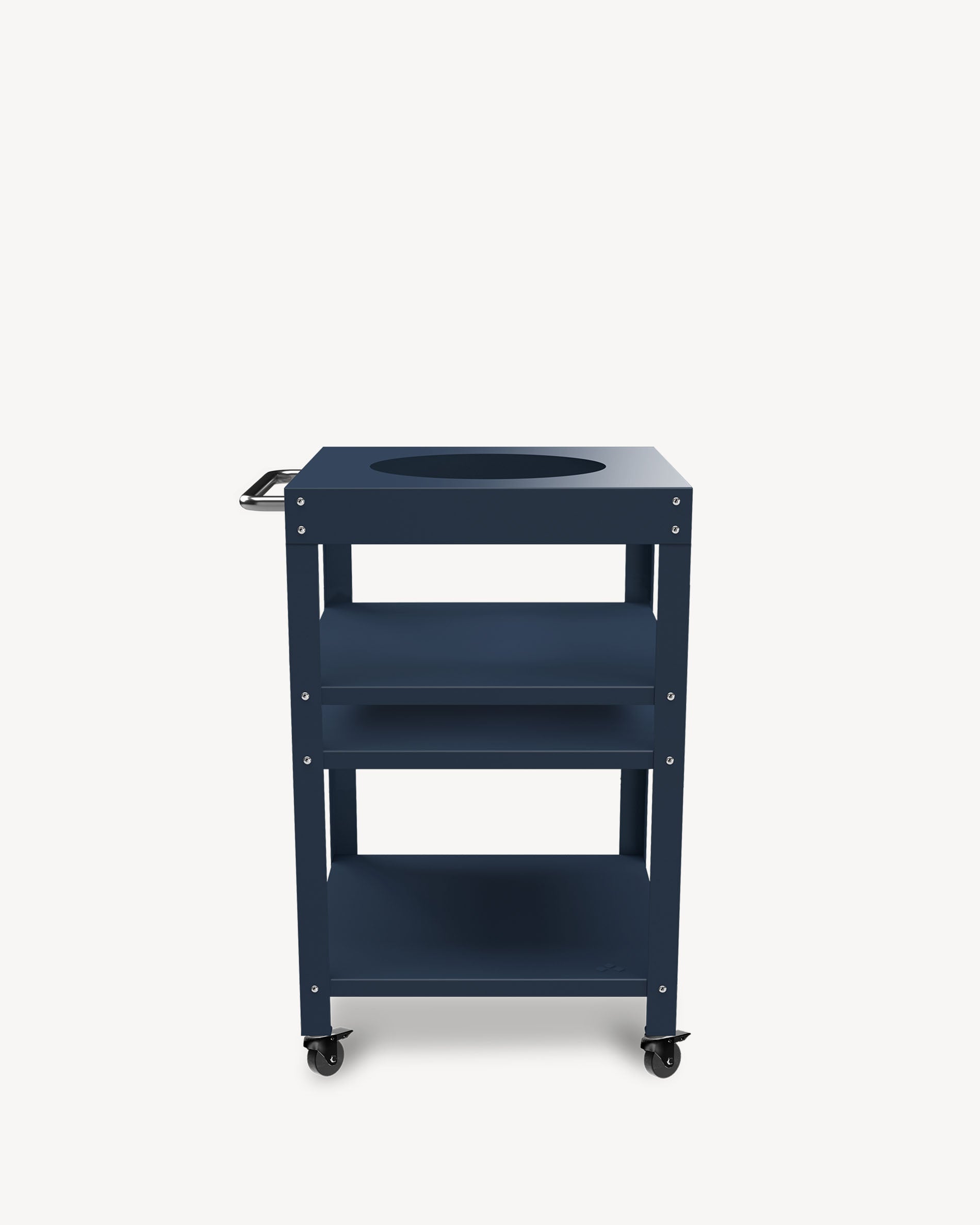 Carro auxiliar de metal azul marino para Little Kokko 13''