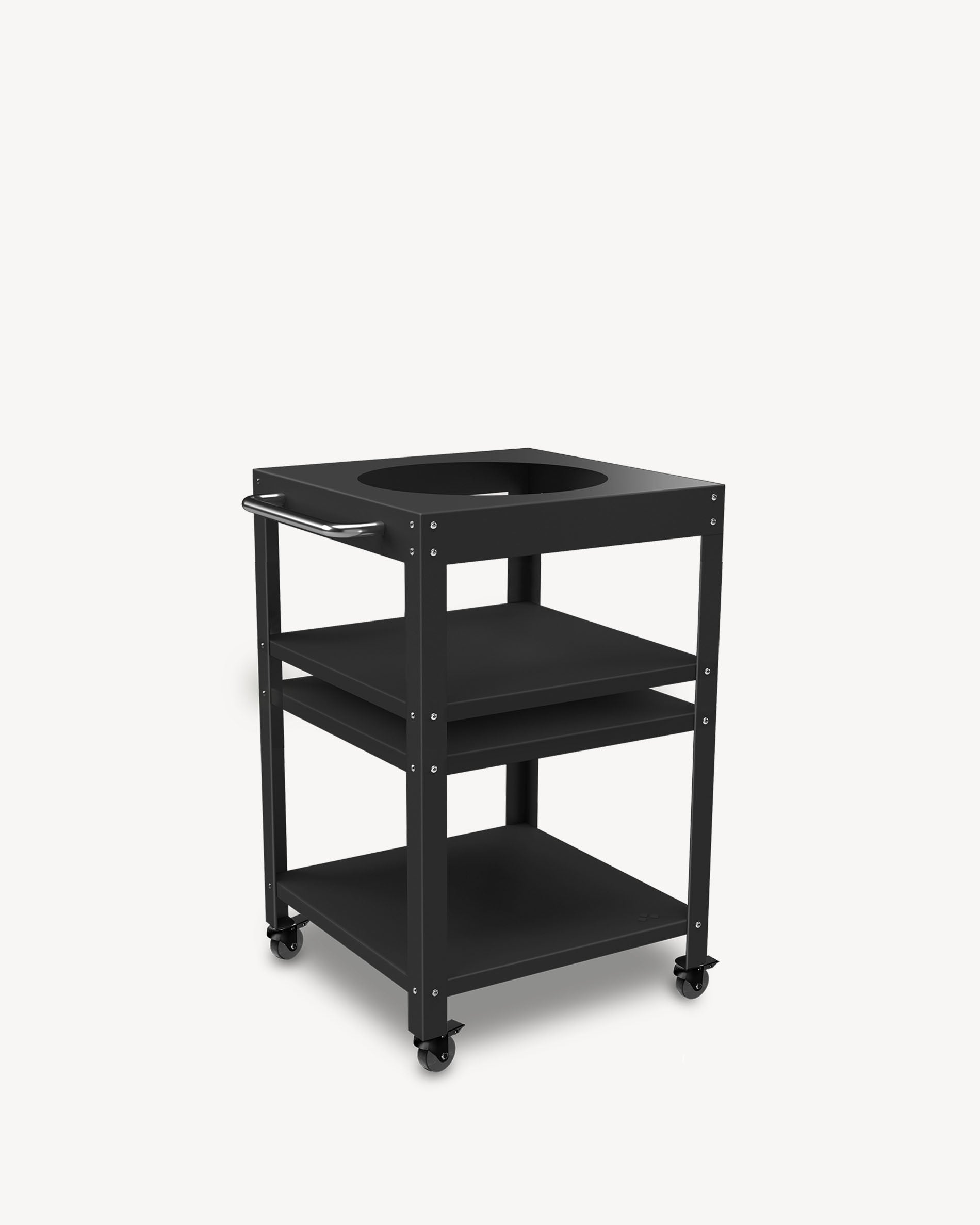 Carro auxiliar de metal negro para Little Kokko 13''