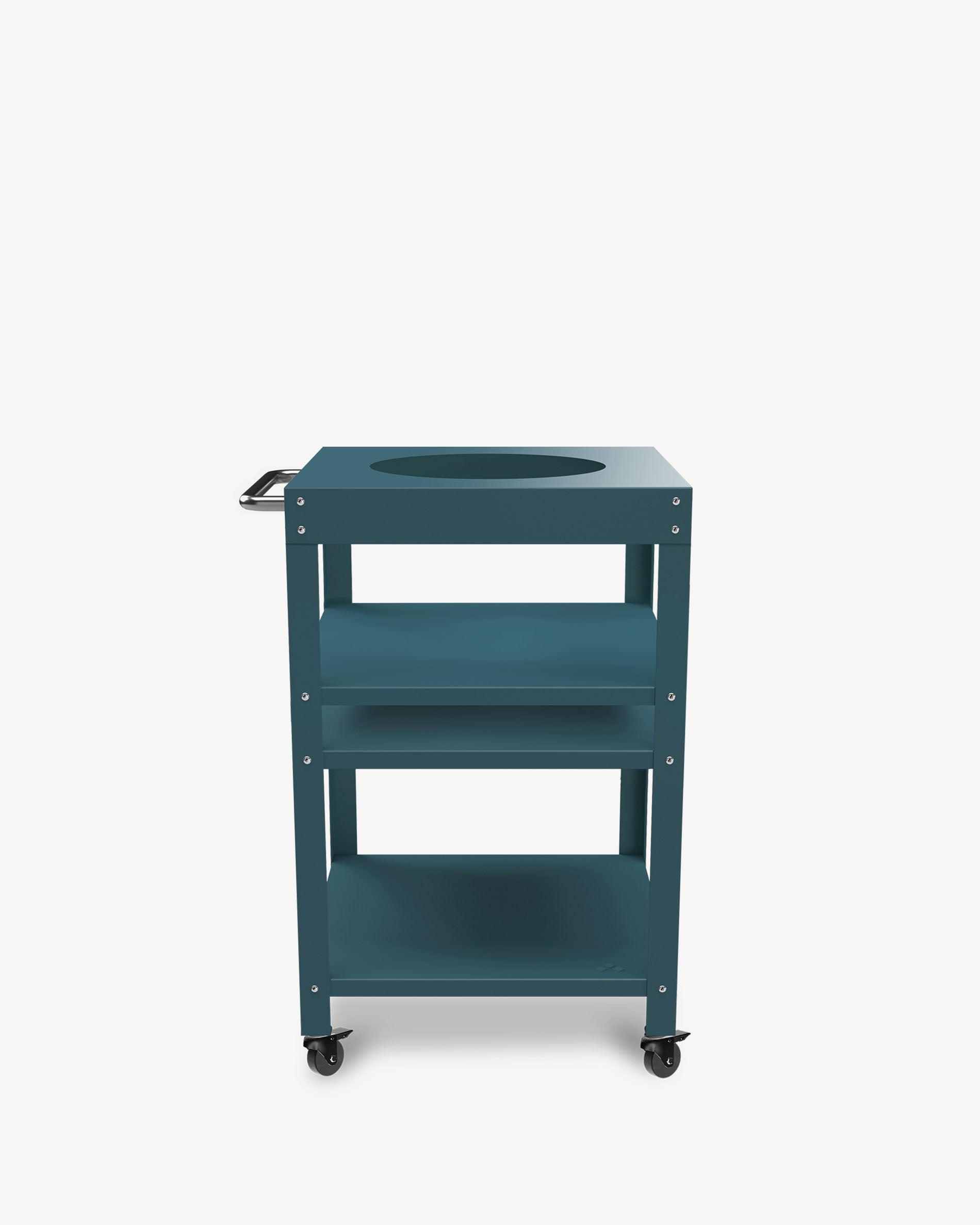 Carro auxiliar de metal azul océano para Little Kokko 13''