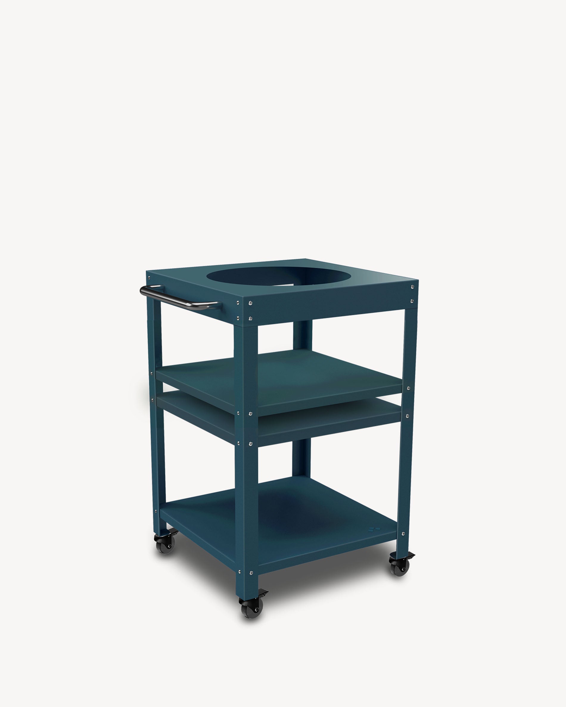 Carro auxiliar de metal azul océano para Little Kokko 13''