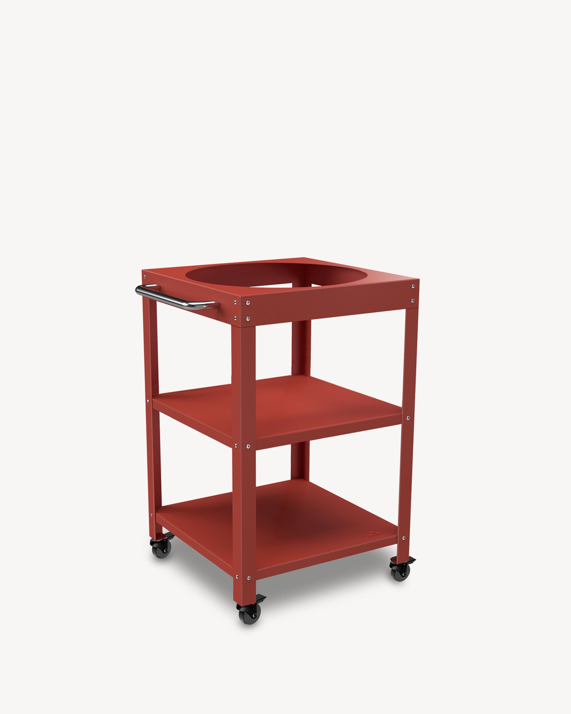 Carro auxiliar de metal rojo para Kokko L 18''