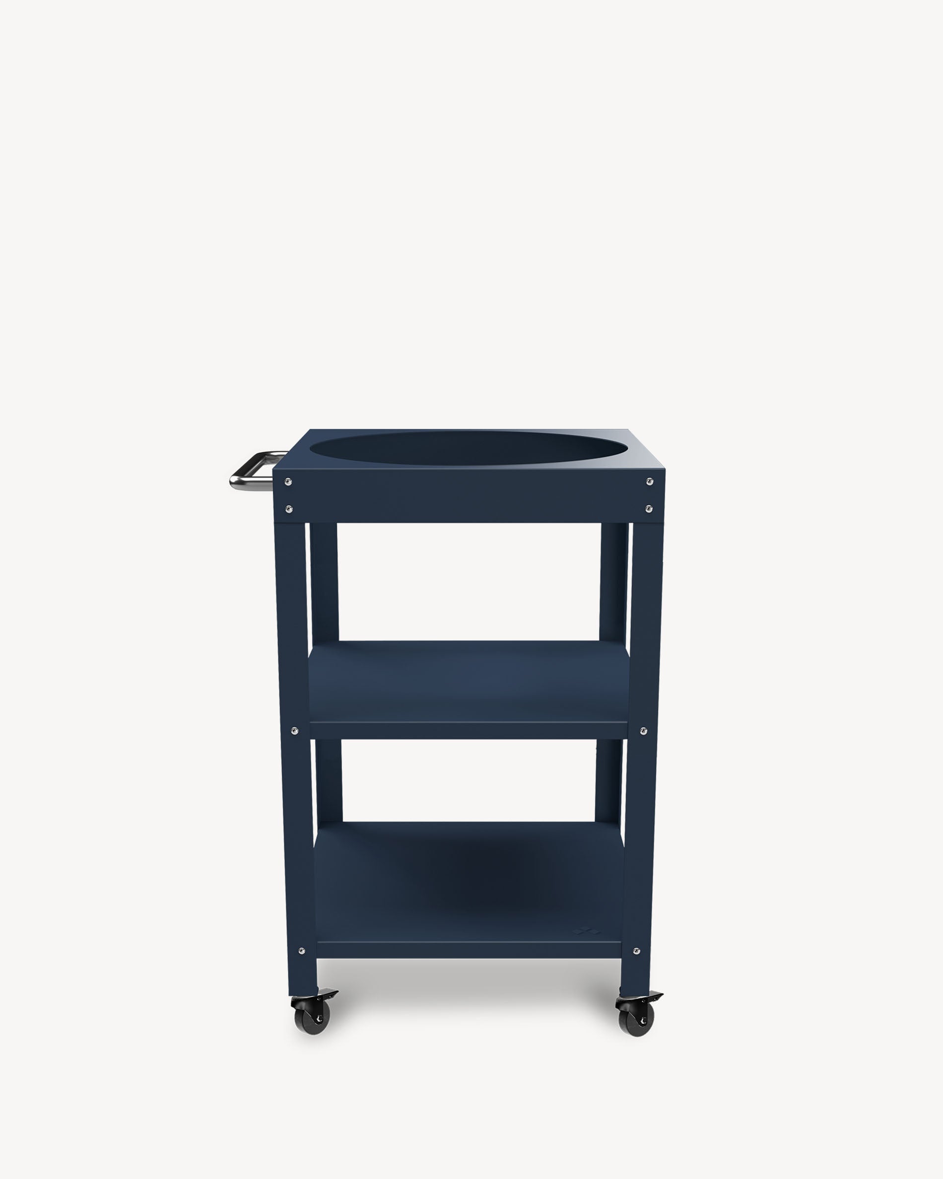 Carro auxiliar de metal azul marino para Kokko L 18''