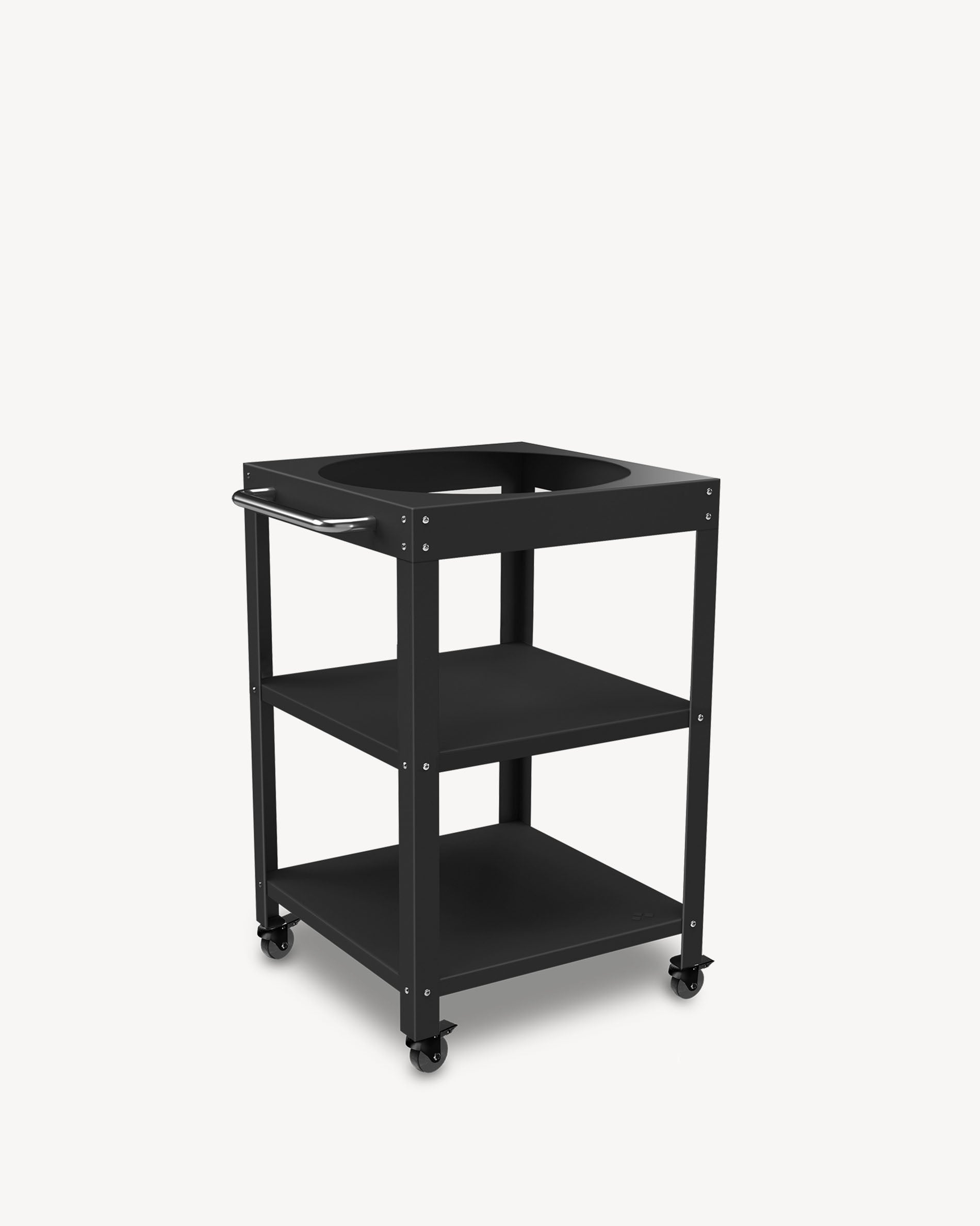 Carro auxiliar de metal negro para Kokko L 18''