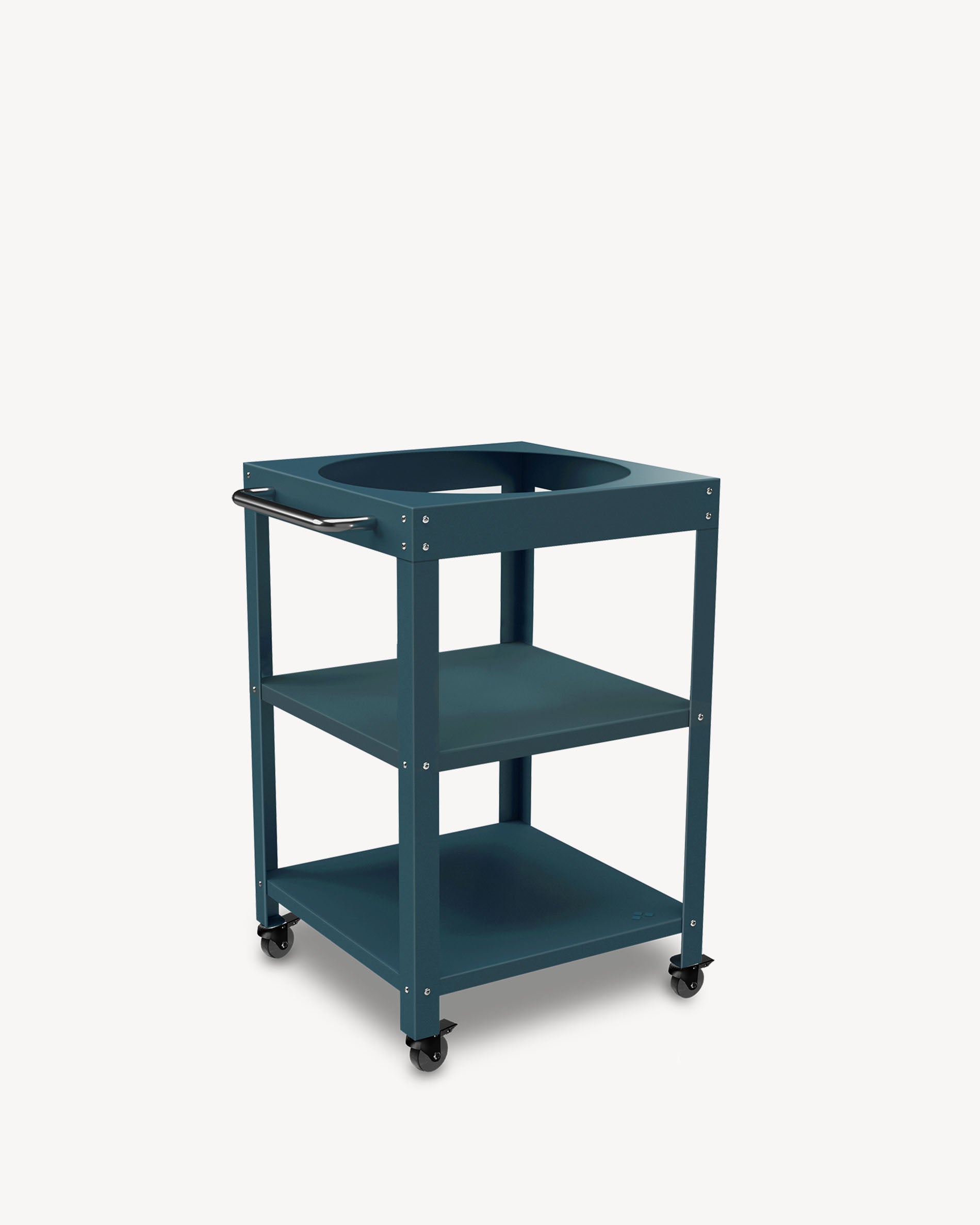 Carro auxiliar de metal azul océano para Kokko L 18''