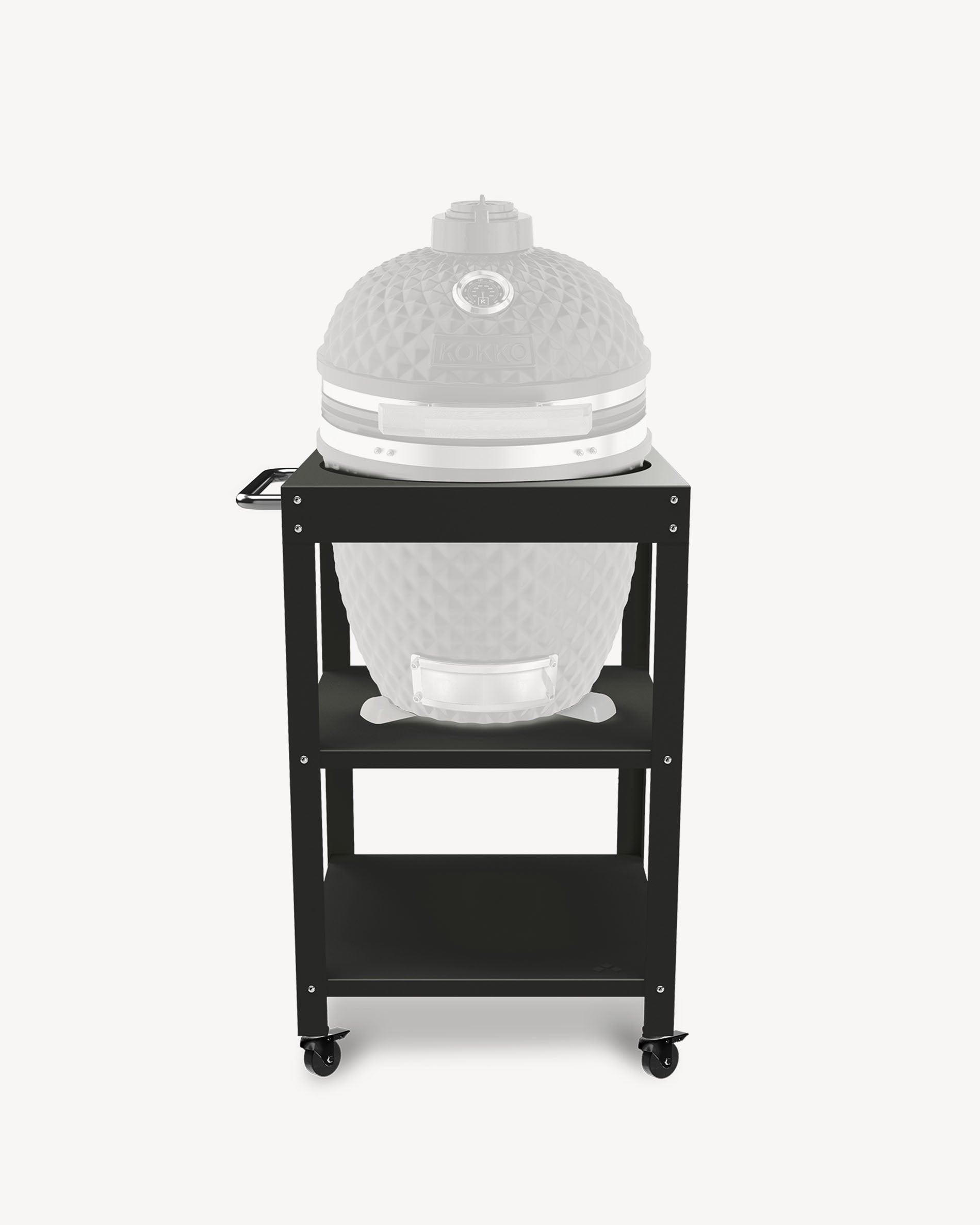 Carro auxiliar de metal negro para Kokko L 18''