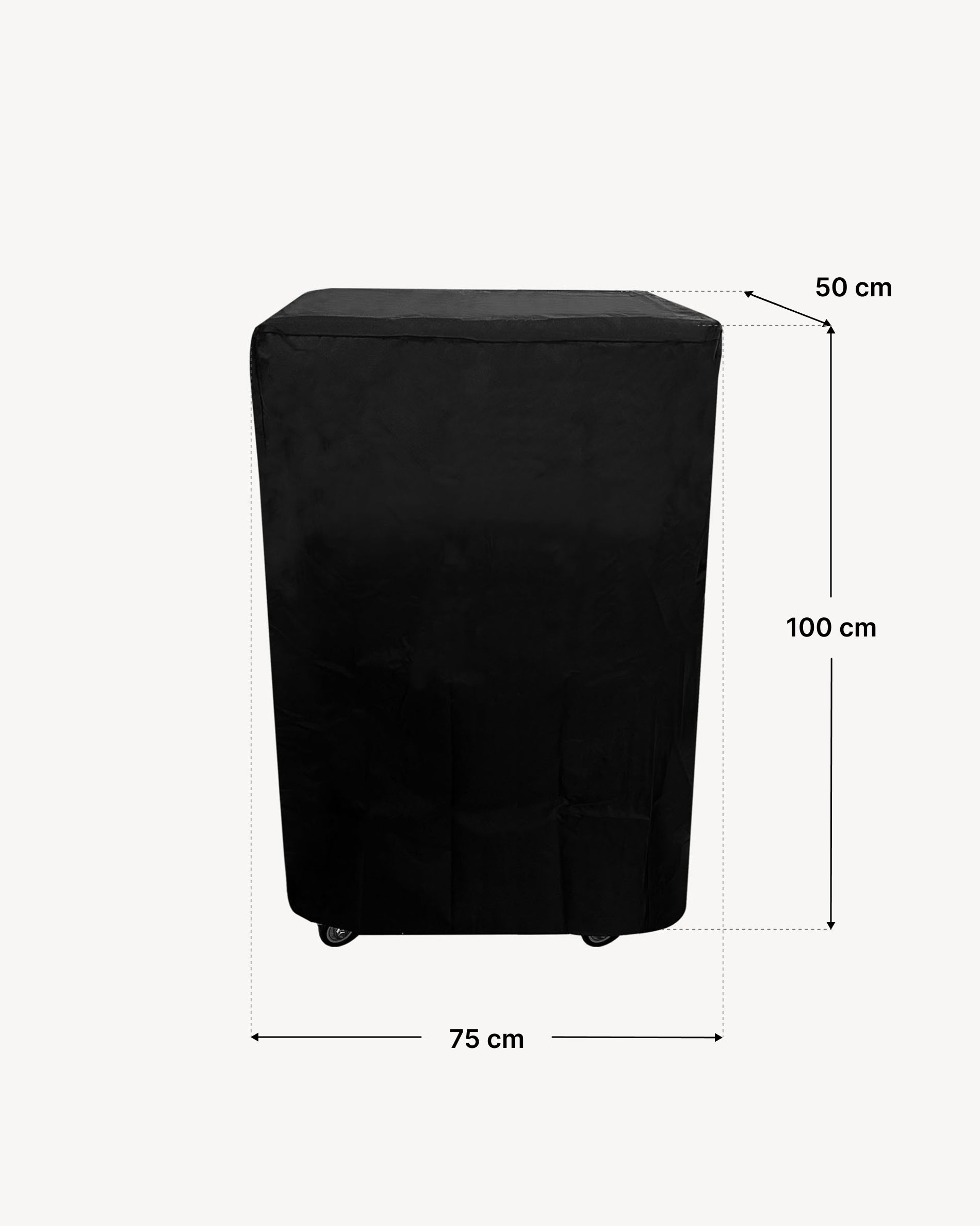 Dimensiones funda mesa auxiliar 50x75