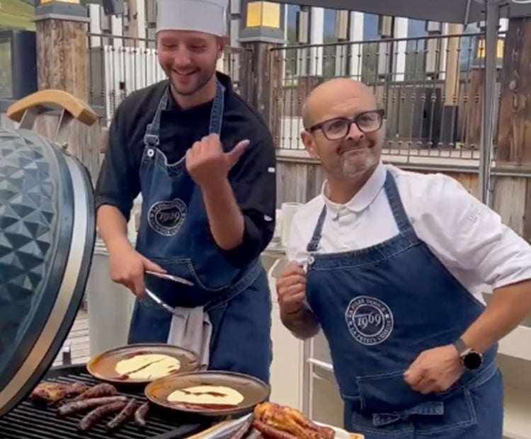 Kamado Kokko XL au restaurant de la Folie douce