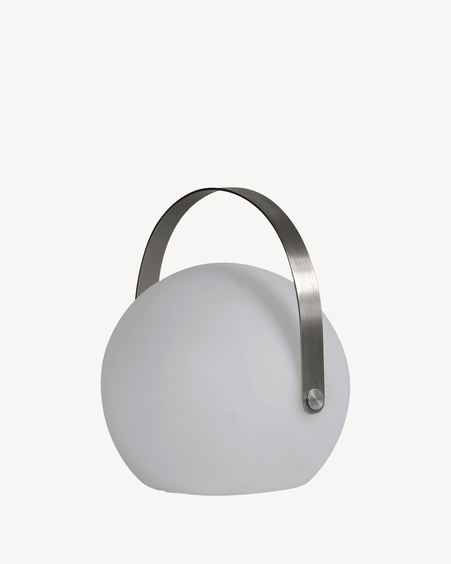 Lámpara exterior redonda recargable