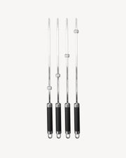 Cuatro pinchos para brochetas