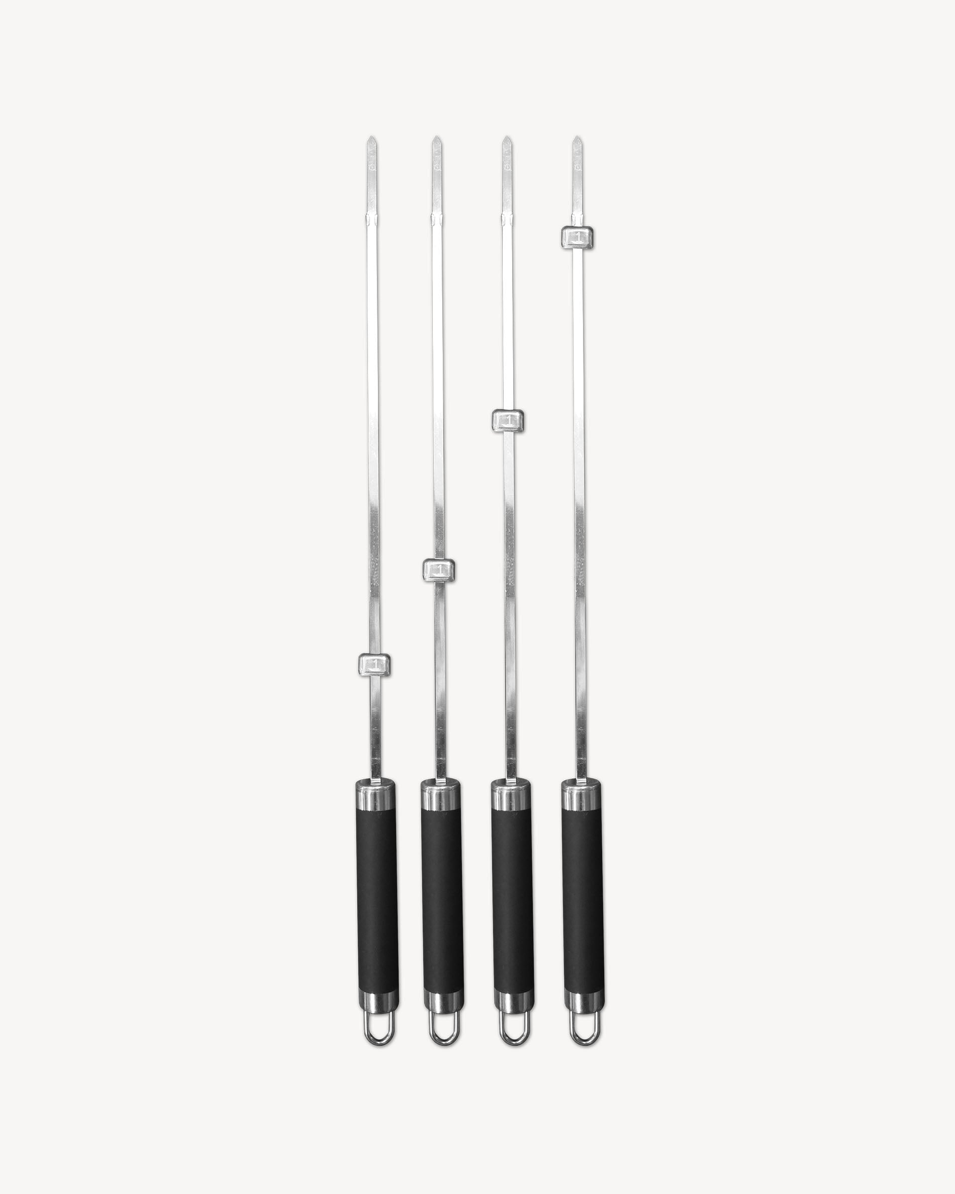 Cuatro pinchos para brochetas