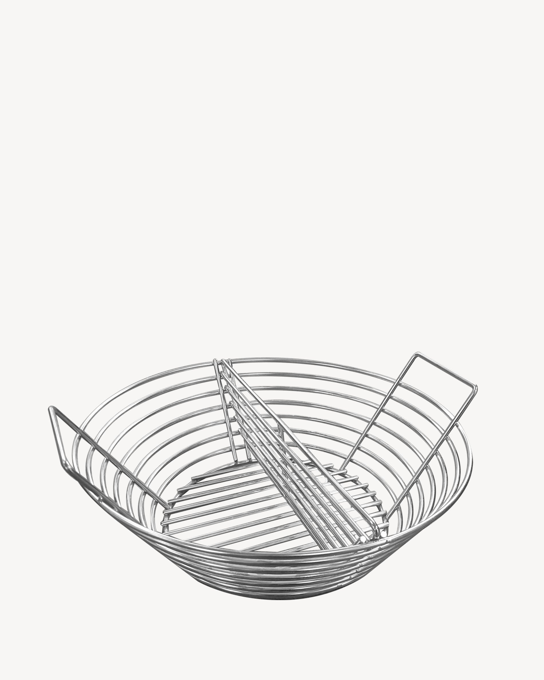 Cesta de acero inoxidable para carbón