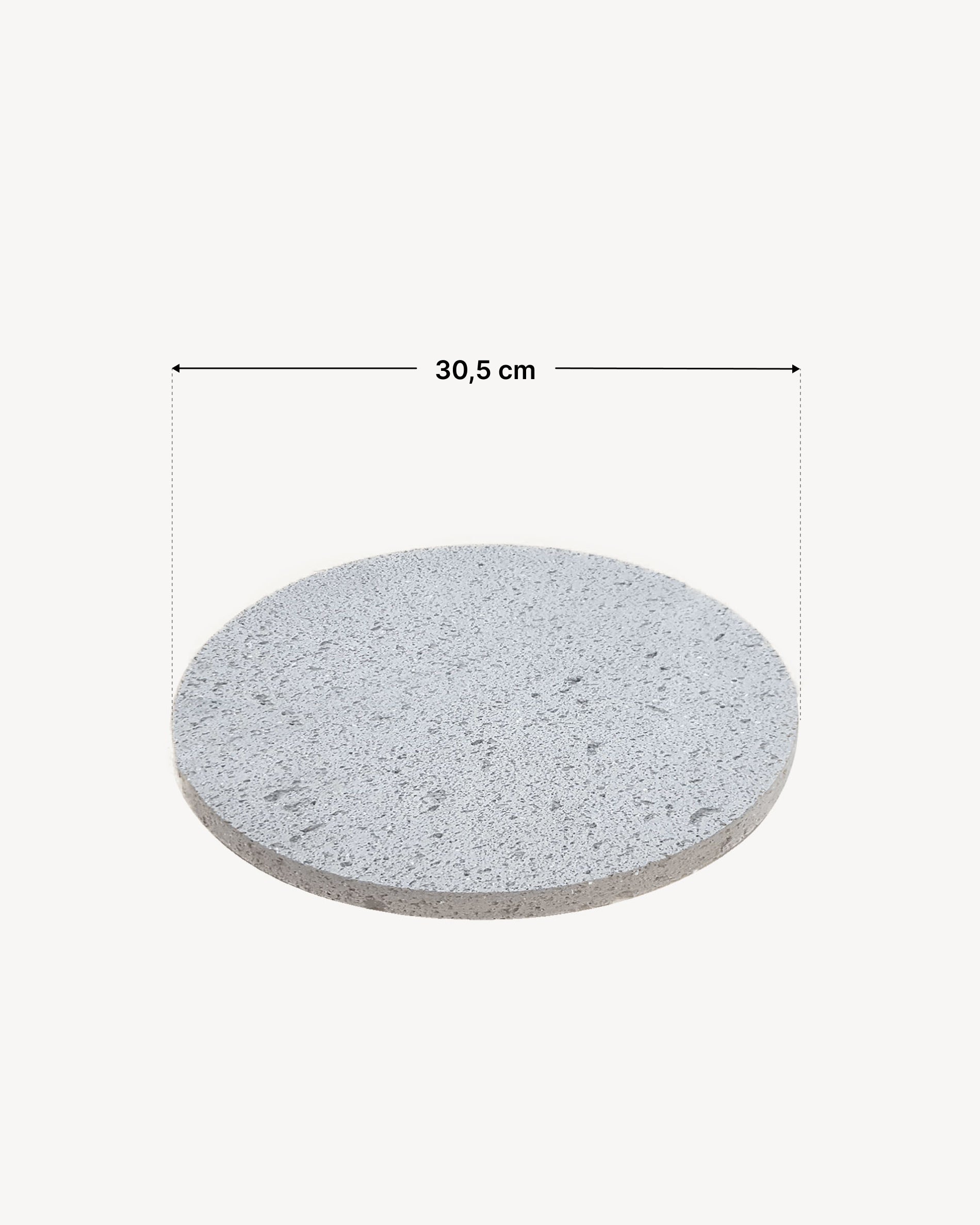 Dimensiones piedra volcánica Kokko L 18"