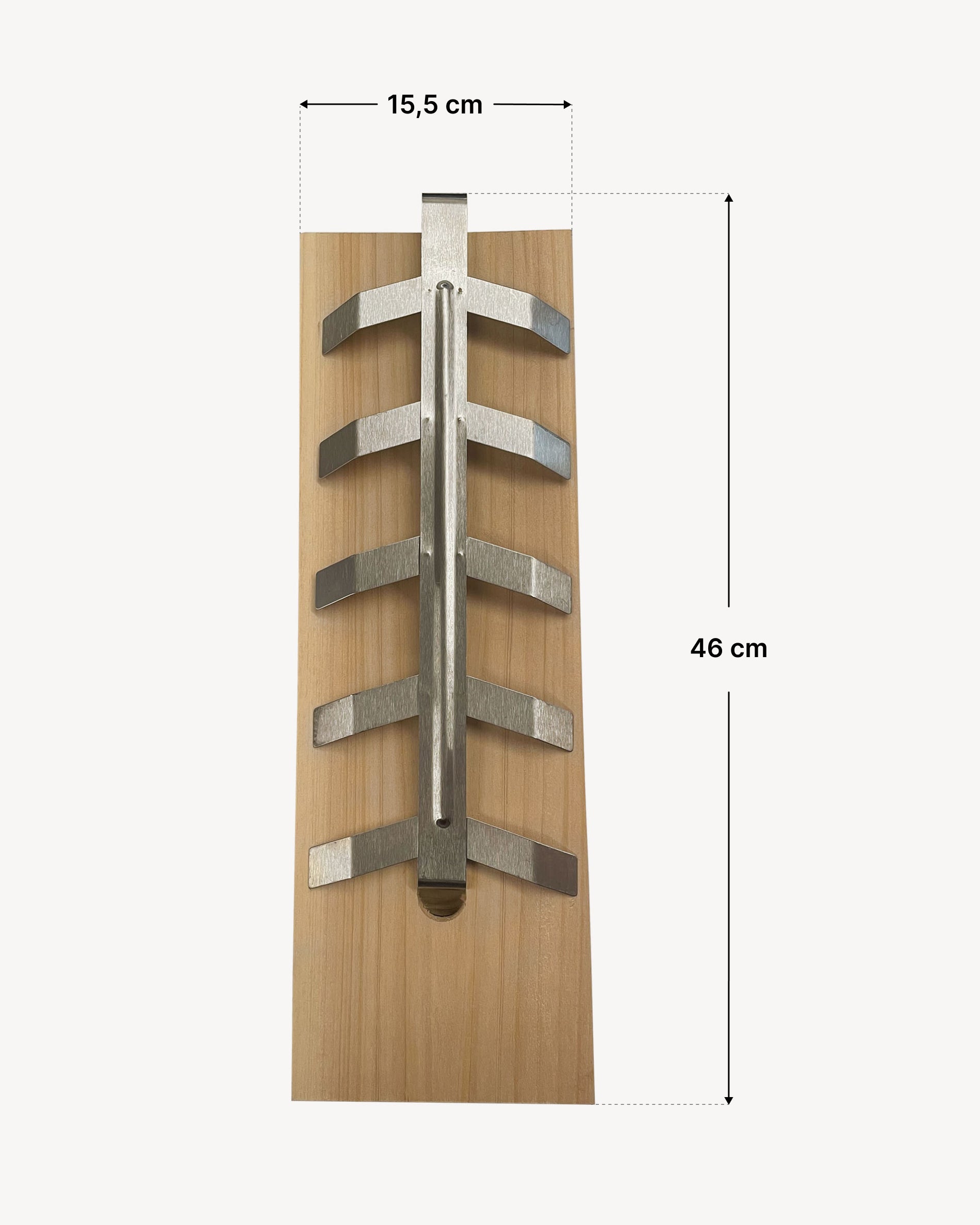 Dimensiones tabla de ahumado para salmón