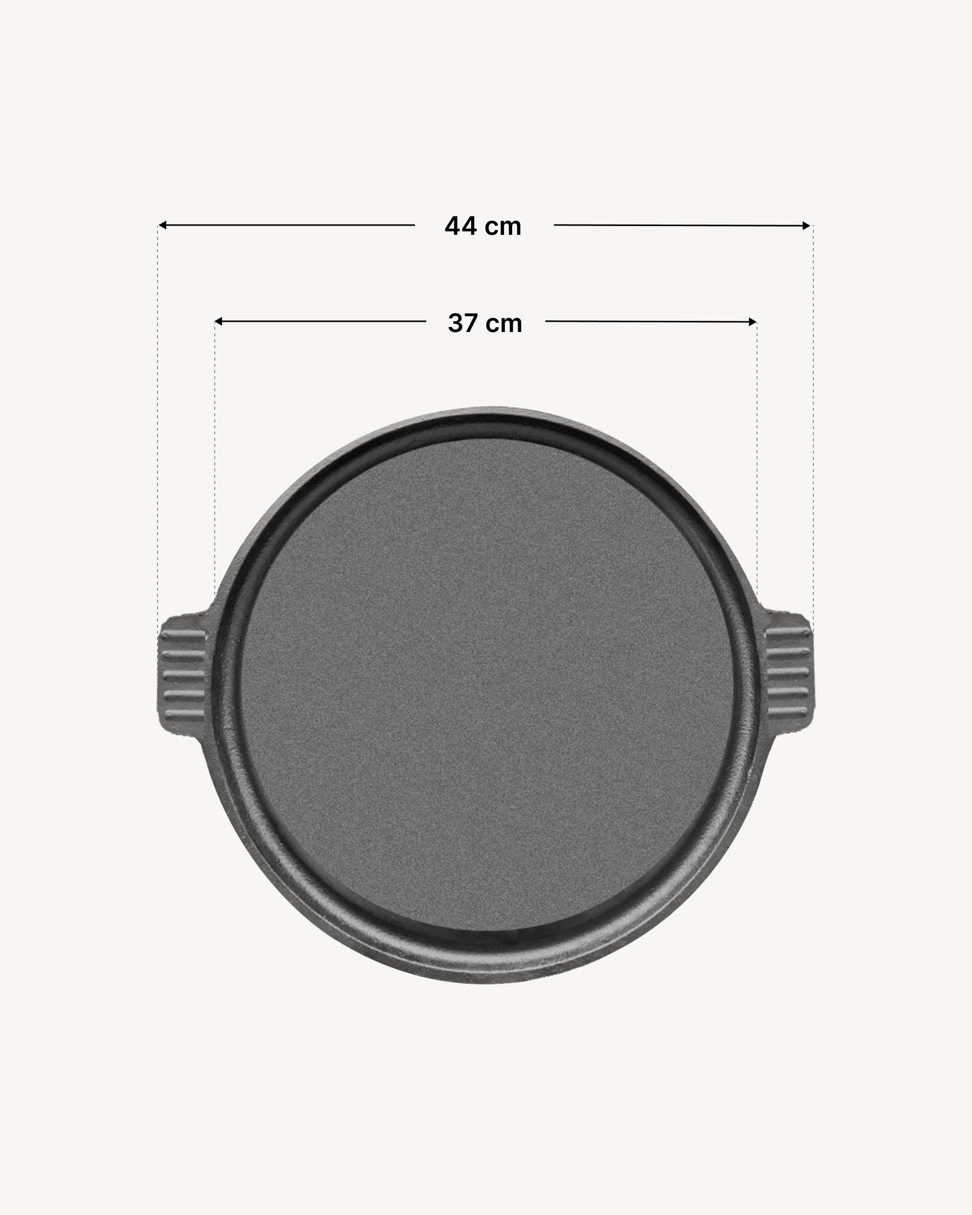 Dimensiones de la placa de cocción plancha