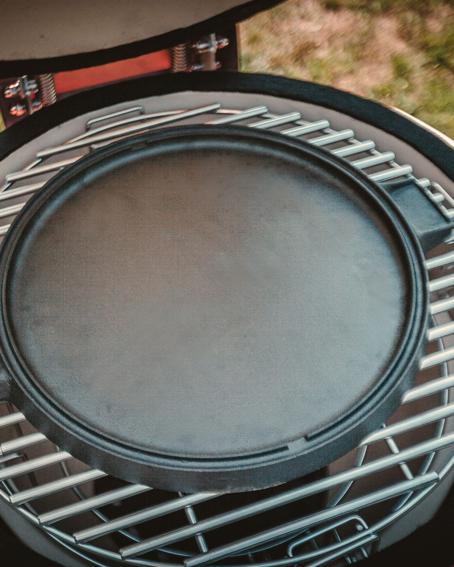 Plancha de cocción de hierro fundido