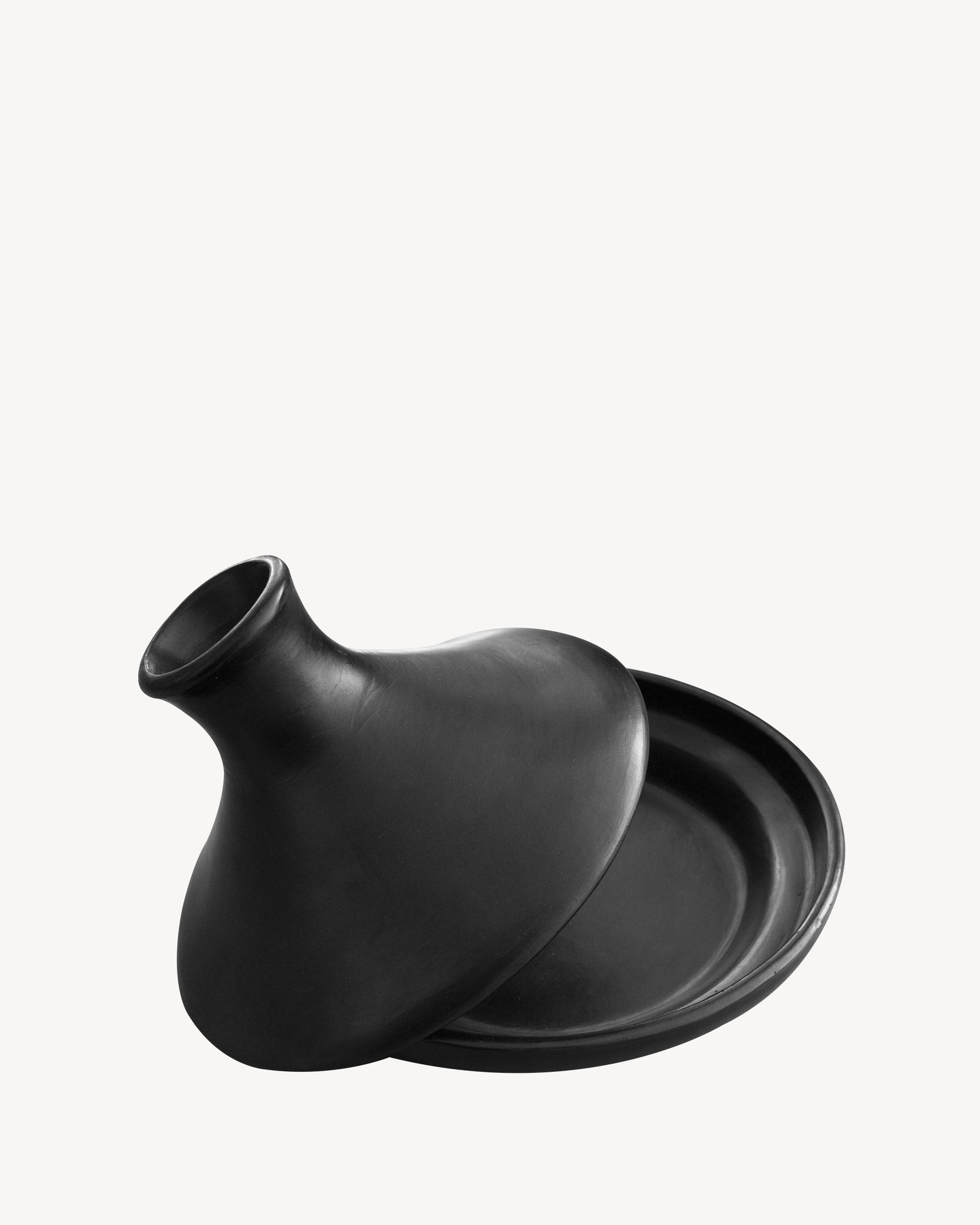 Tajine de barro negro Chamba