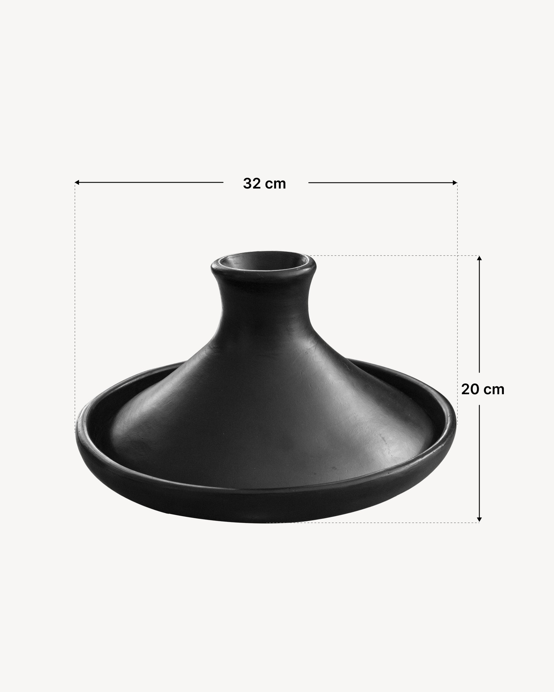 Dimensiones del plato tajine chamba