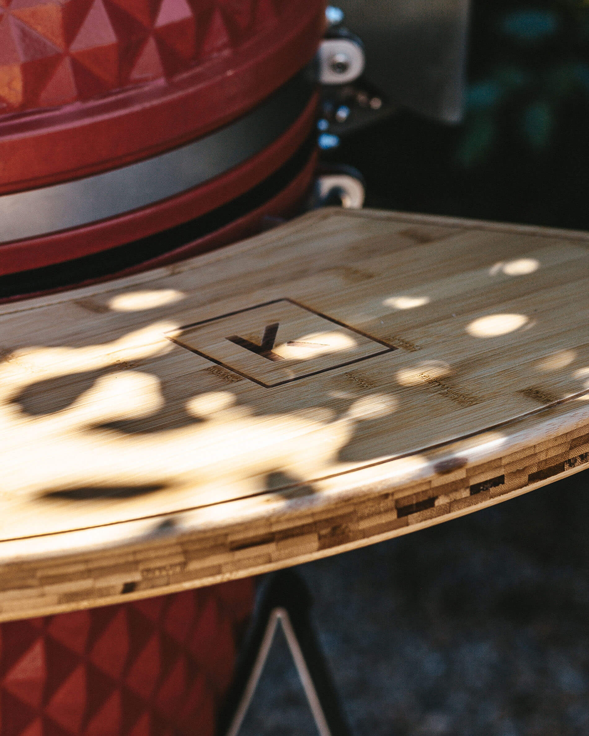 Bandeja de madera para kamado Kokko