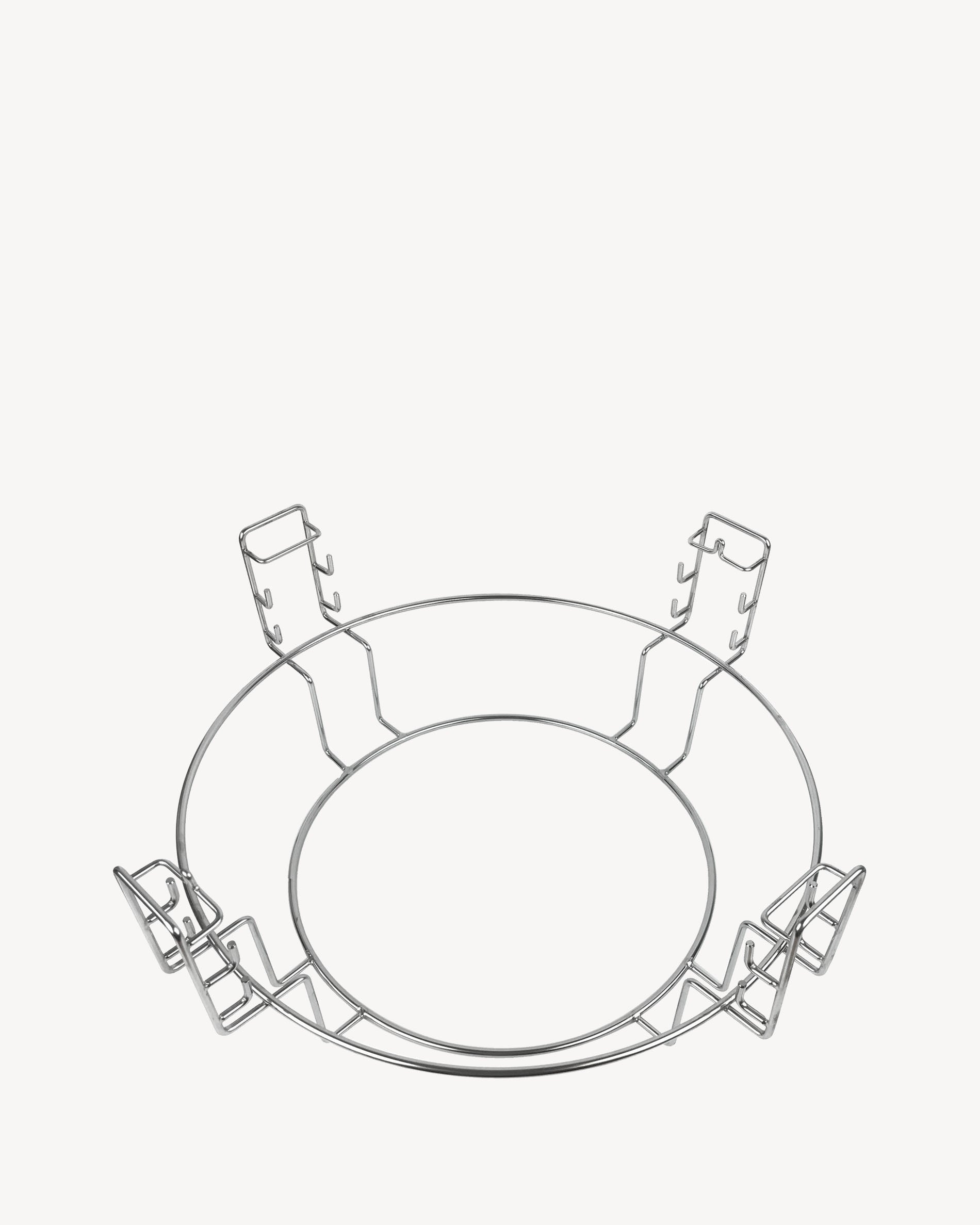 Soporte de parrilla de cocción en acero inoxidable compatible con kamado Kokko.